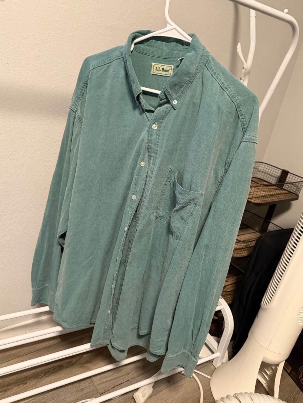 L.L. Bean Long Sleeve Button Down Shirt men’s xl t
